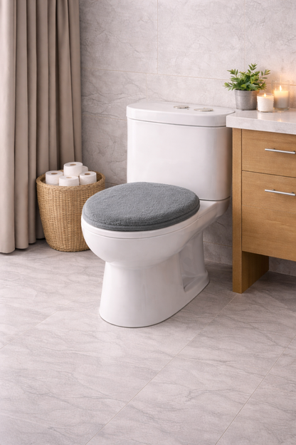 Luroon LidFit — Premium Memory Foam Toilet Lid Cover