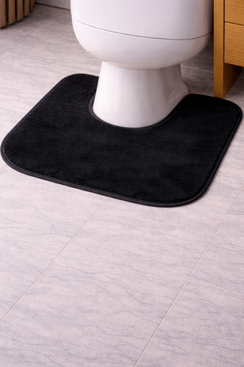 Luroon U-Comfort  — Contoured Memory Foam Mat for Toilet Base